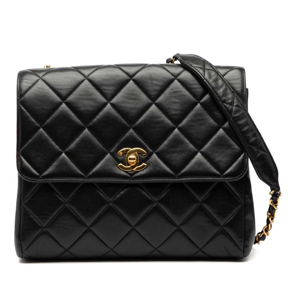 Chanel Vintage Square Cc Flap Bag #251758C40B